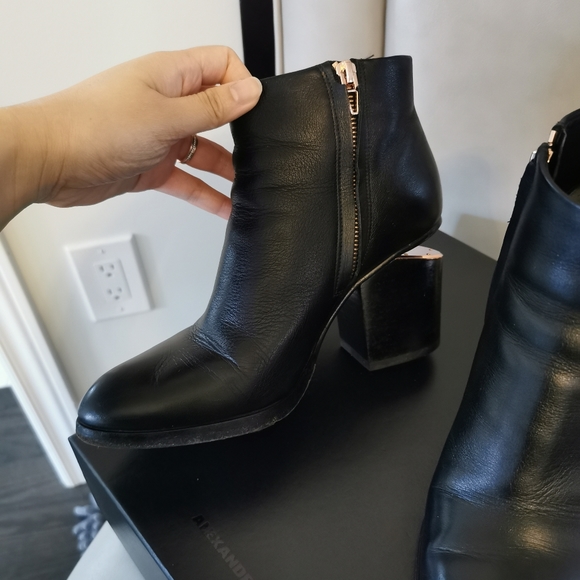 Alexander Wang Rose Gold Kori Boots Size 7 - Picture 4 of 10
